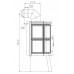 HAAS+SOHN Kachlová kamna Lugano černá, béžová kachle 0331415010000
